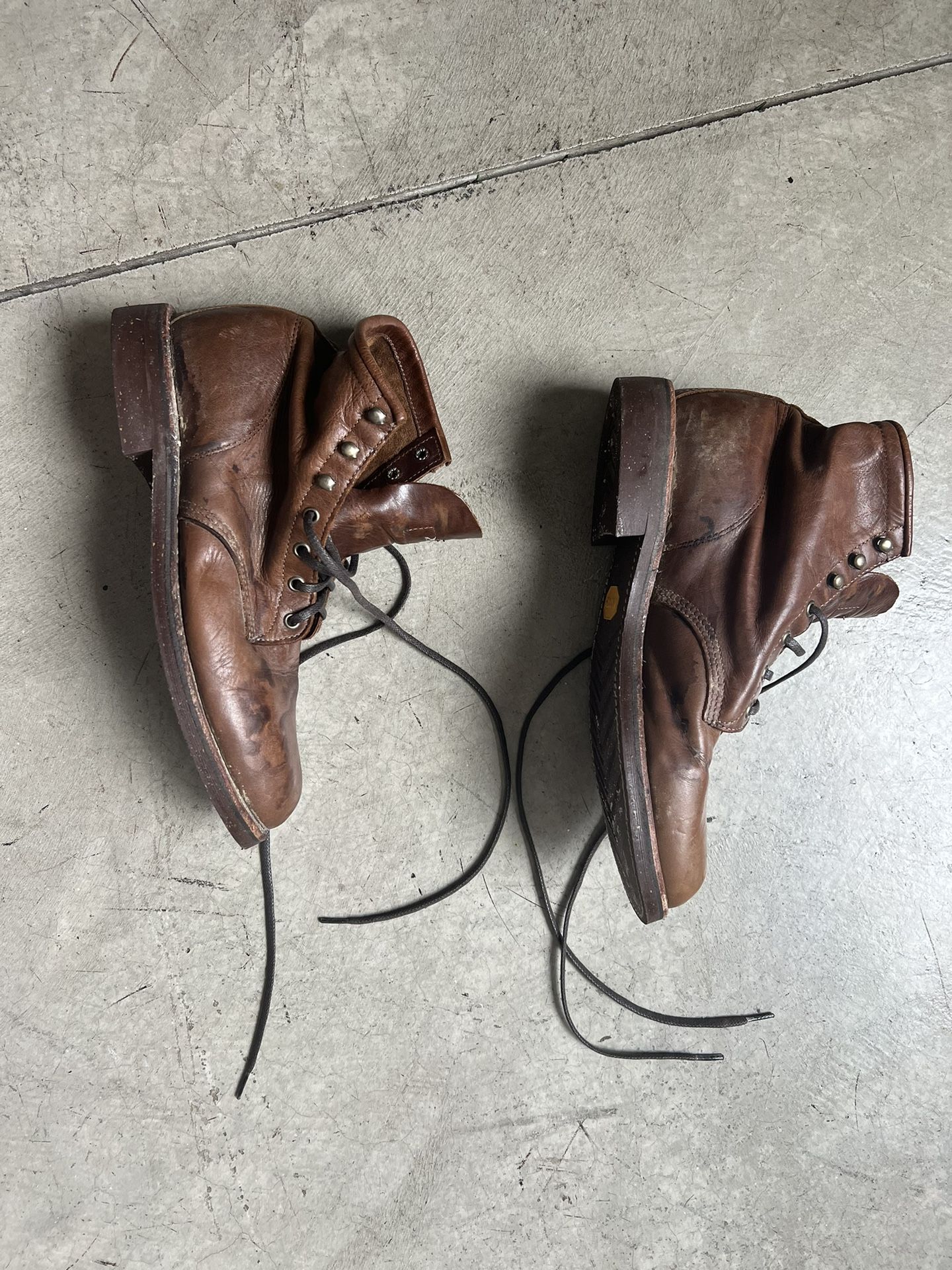 Men’s 6” Chippewa Service Boots - 11.5D