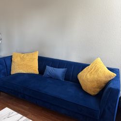 Deep Blue Couch  