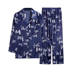 Men’s long sleeve pajamas set