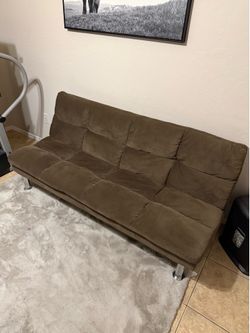 Brown Couch ( Good for gaming room )