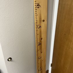 Wall Ruler Decor 6’
