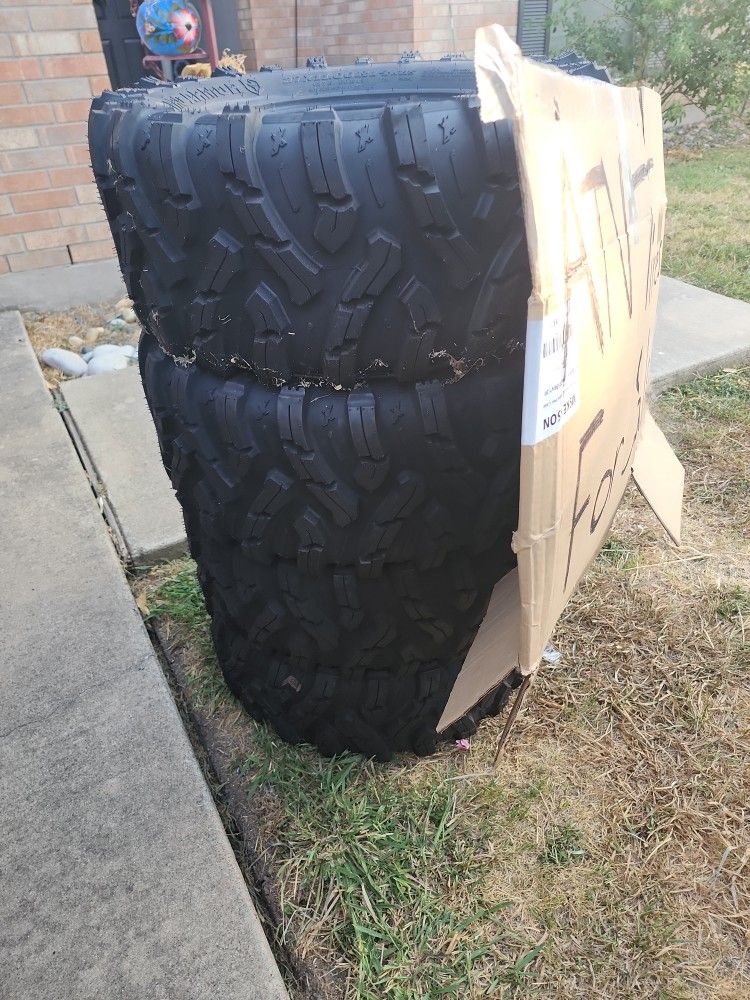 ATV Tires 4 Tires for Sale in Hutto, TX OfferUp