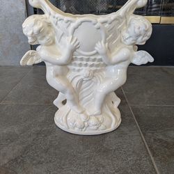 Vintage Cherub Center Piece Planter