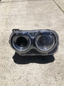 2015 2016 2017 2018 2019 2020 2021 2022 2023 DODGE CHALLENGER HEADLIGHT XENON TYPE DRIVER SIDE “L” ORIGINAL OEM