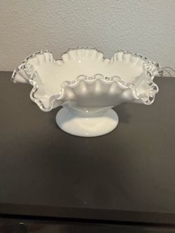 vintage milk glass