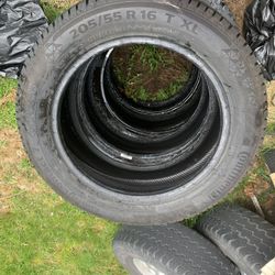 205/55R16 Continental Viking 8 Snow Tires 