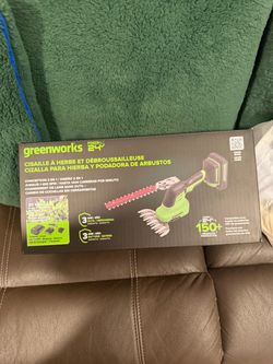 Greenworks 24V 2-in-1 Grass Shear and Hedge Trimmer