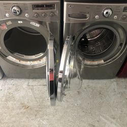 Lg Washer And Dryer Set Electric 
