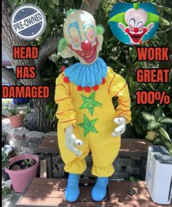 Spirit Halloween 5ft Shorty Animatronic Killer Klowns