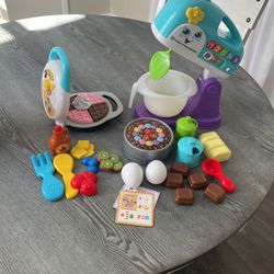 LeapFrog Build-a-Waffle Learning Set LeapFrog Rainbow Learning Lights Mixer