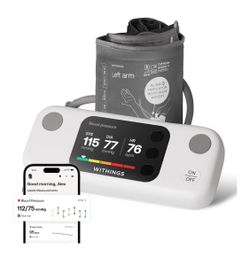 WITHINGS BPM Vision - Blood Pressure Monitor, FDA-Cleared, WiFi & Bluetooth
