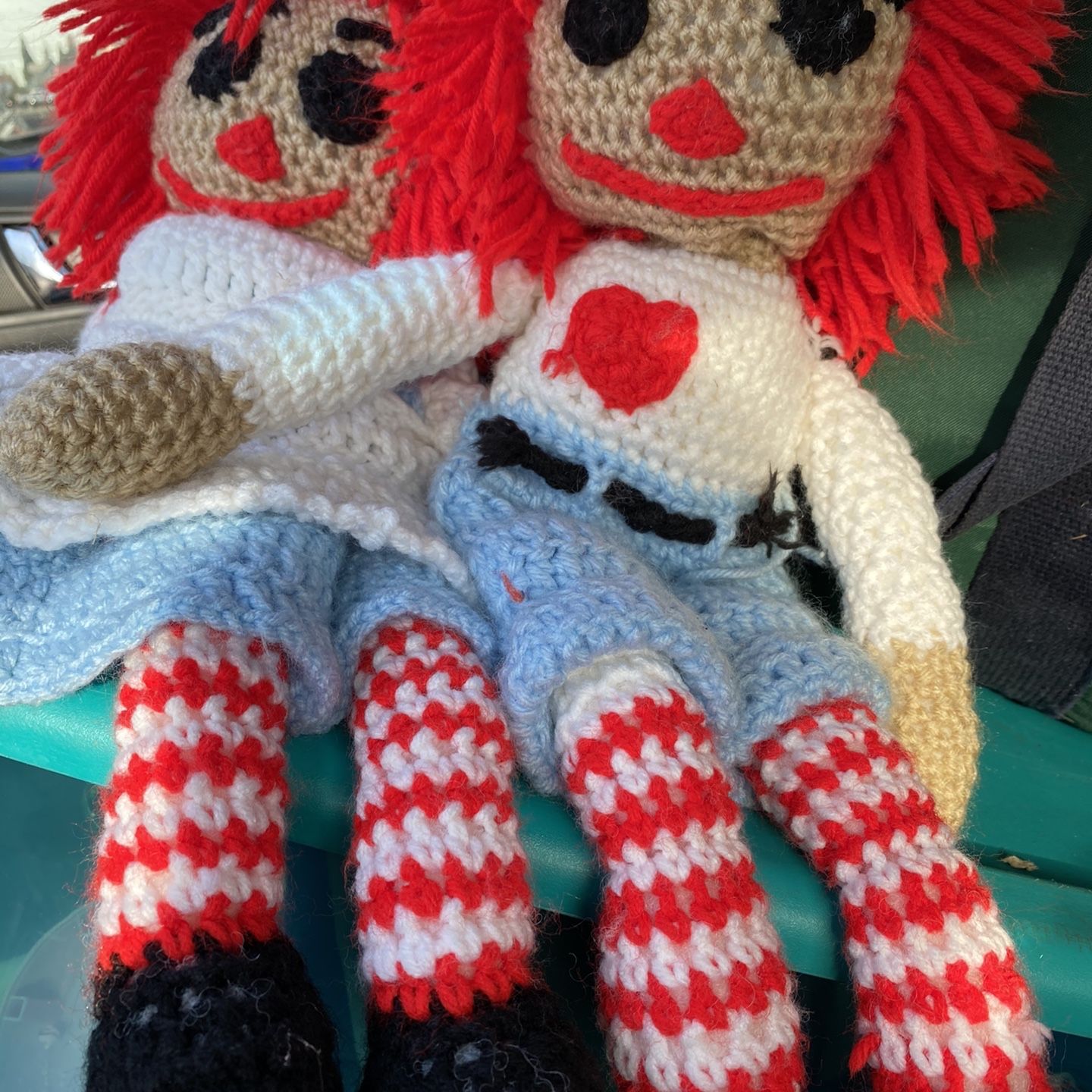 Homemade Raggedy Ann And Andy