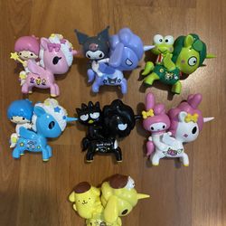 Tokidoki Unicorno Hello Kitty And Friends Base Set