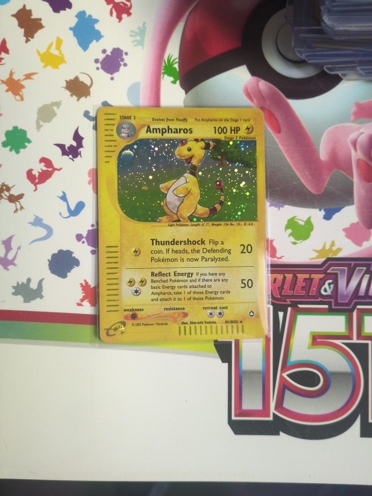 Rare Ampharos E Reader