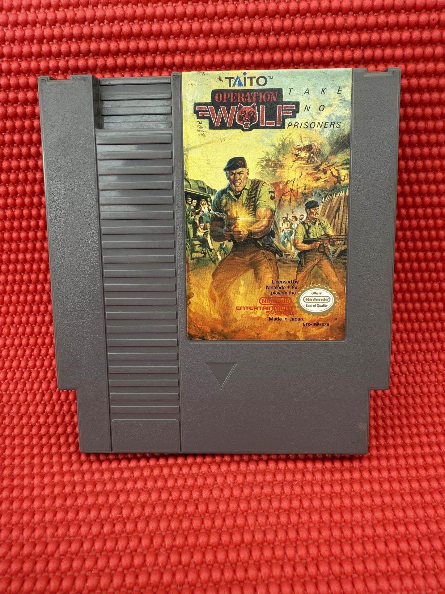 Operation Wolf Nintendo NES