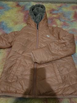 Girls Abercrombie Jacket Reversible Size 10/12