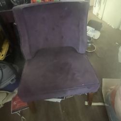 Purple chair