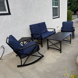 Ashley conversar patio set