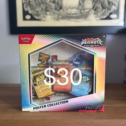 Pokemon Prismatic Evolutions Poster Collection