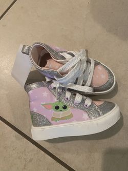 Toddler Girl Yoda Star Wars Shoes Size 8