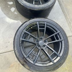 Two Rear Scat Pack Rims 