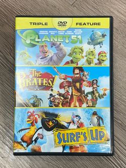 Triple feature - Planet 51 - The Pirates - Surf’s Up
