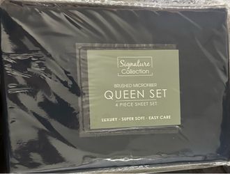 Eco Friendly 100% Organic Cotton Bed Sheets Queen Size, Soft & Comfy Percale Weave, Fully Elasticized Mercerized Naturally Cooling Cotton Sheets Queen