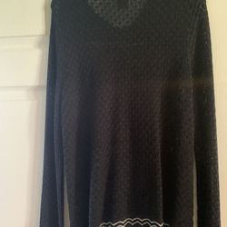 Ladies Missoni For Target Black Sweater