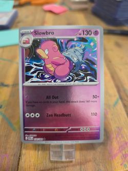 Stage 1 Psychic-type Slowbro card (number 030/084)