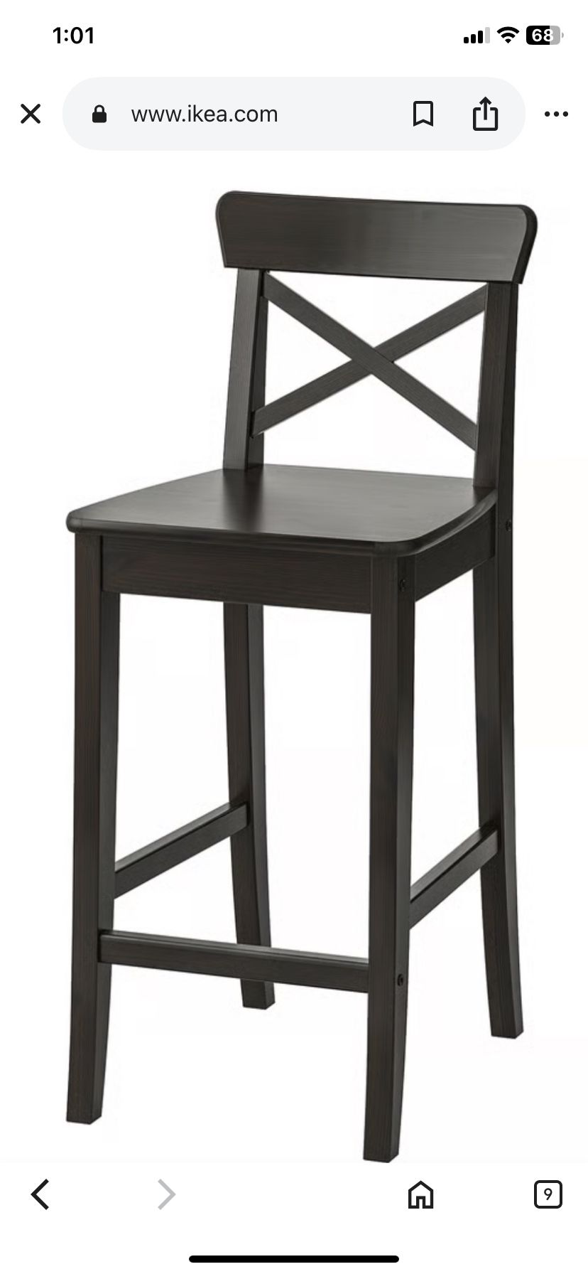 2 Bar Stool