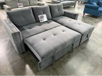 Gray Sofa Sectional Sleeper
