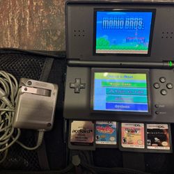 Nintendo DS Lite With Games