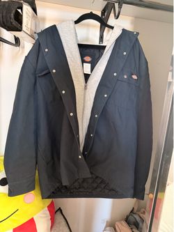Blue dickies hoodie jacket size xl