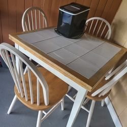 Small Square Table With 4 Chairs