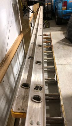 Louisville ladder 40 foot