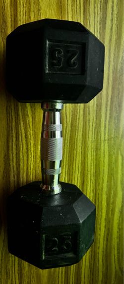 25 pound dumbbell