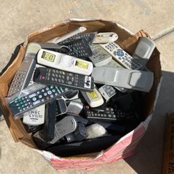 Remotes(tv,projector,dvd,vcr)