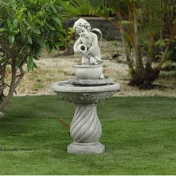 Outdoor Fountain With Pump