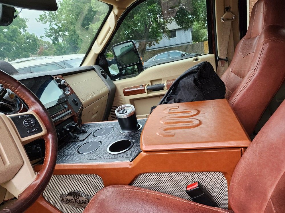 Custom Center Console 2008 F250 King Ranch