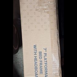 7 Inch XL Twin Bed Frames No Box Spring Need (Brand new in the box)