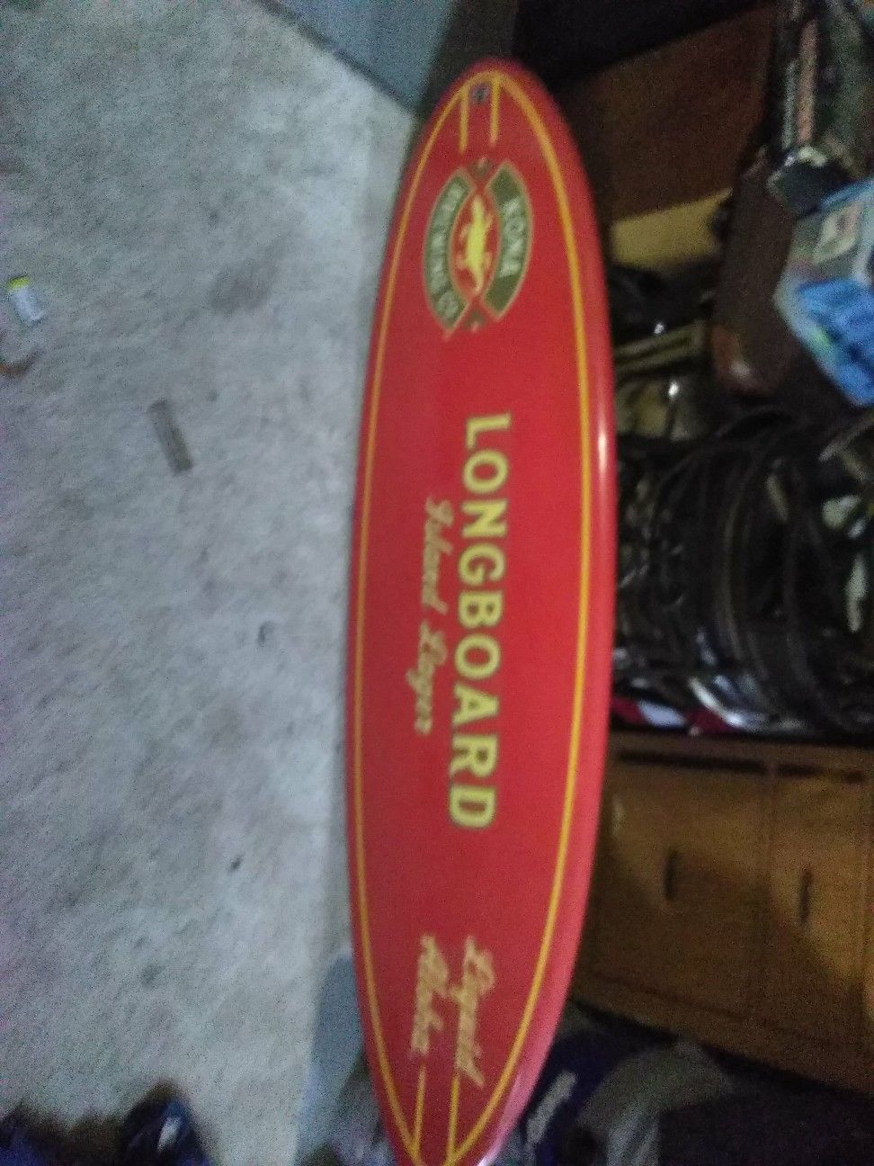 sign surfboard Kona Brewing Co.Hawaii for Sale in DeBary FL OfferUp