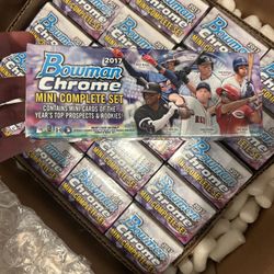 2017 Bowman Chrome Mini Complete Factory Sealed Set. Judge Rookie , Look For Autos Of Judge , Tatis , Soto , Acuna, Etc.., MULTIPLE AVAILABLE!!!