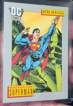 Vintage 90’s Superman Card