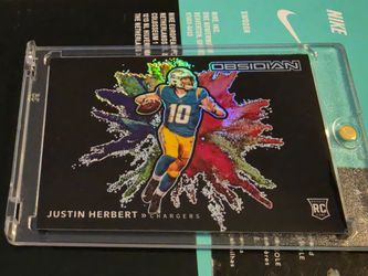 Justin Herbert Rookie Color Blast