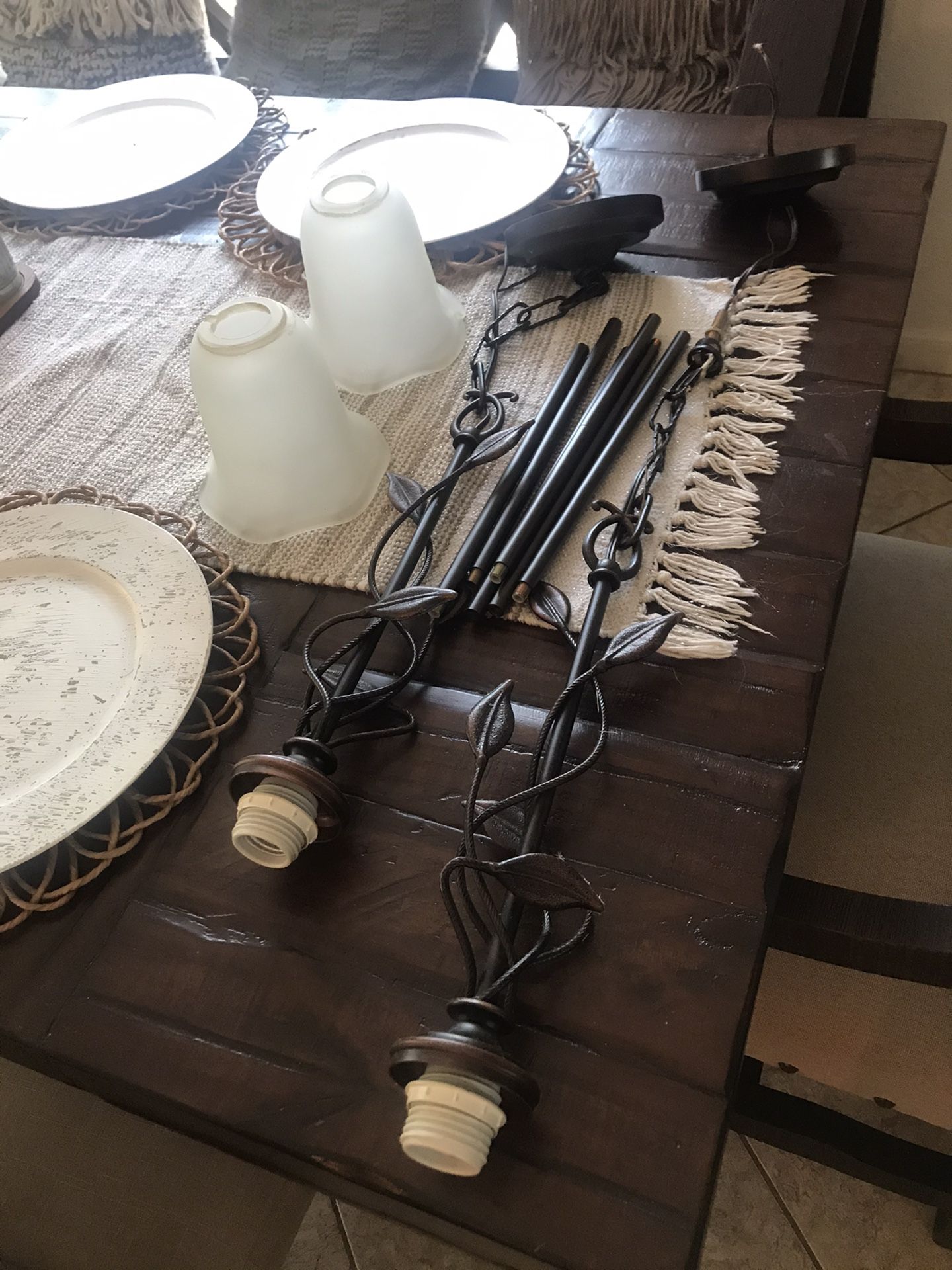 kitchen ligths fixtures/ luces de cocina