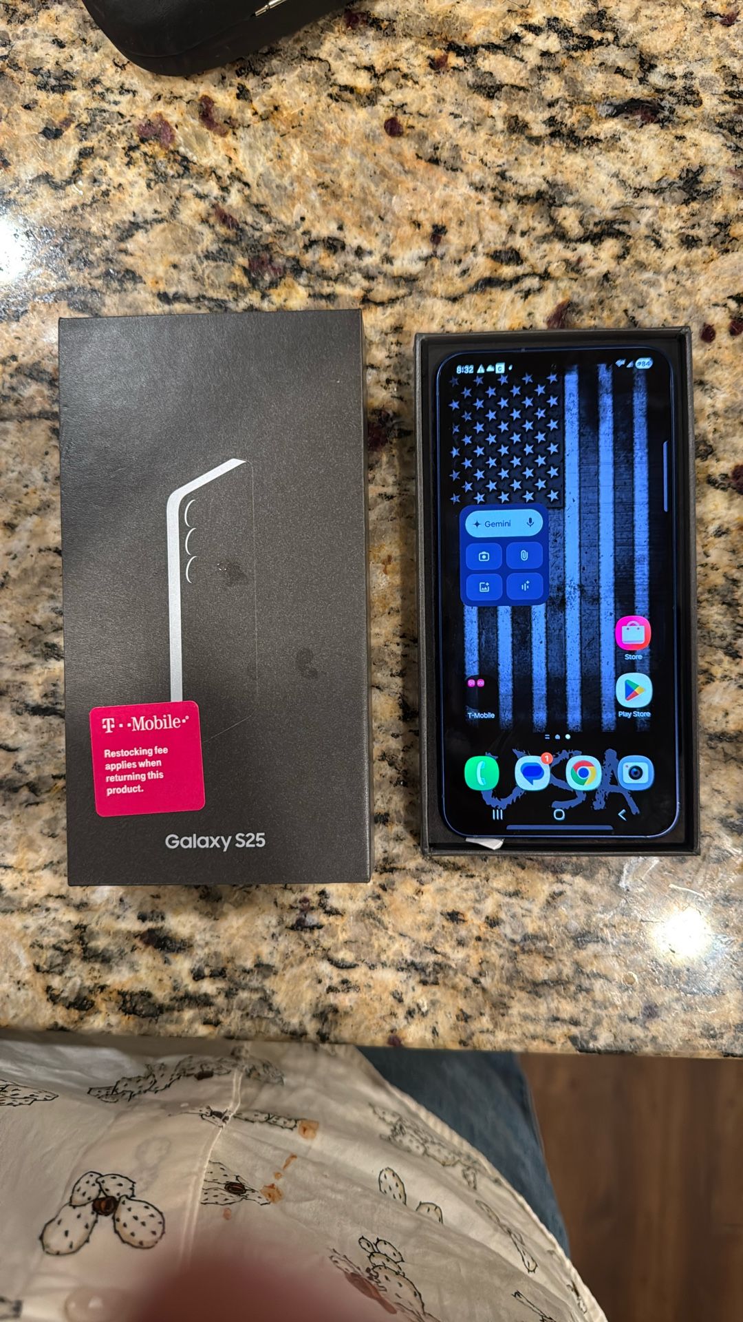 Galaxy S25 (T-mo) (New, Opened Box)