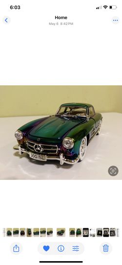 1:24 Benz Car Model  With Sounds And Lights