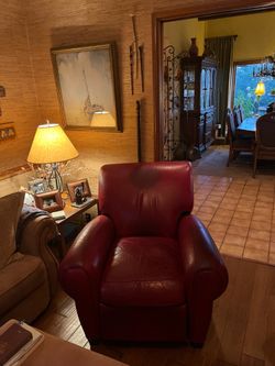 Leather recliner - high quality