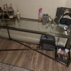 Glass Sofa Table