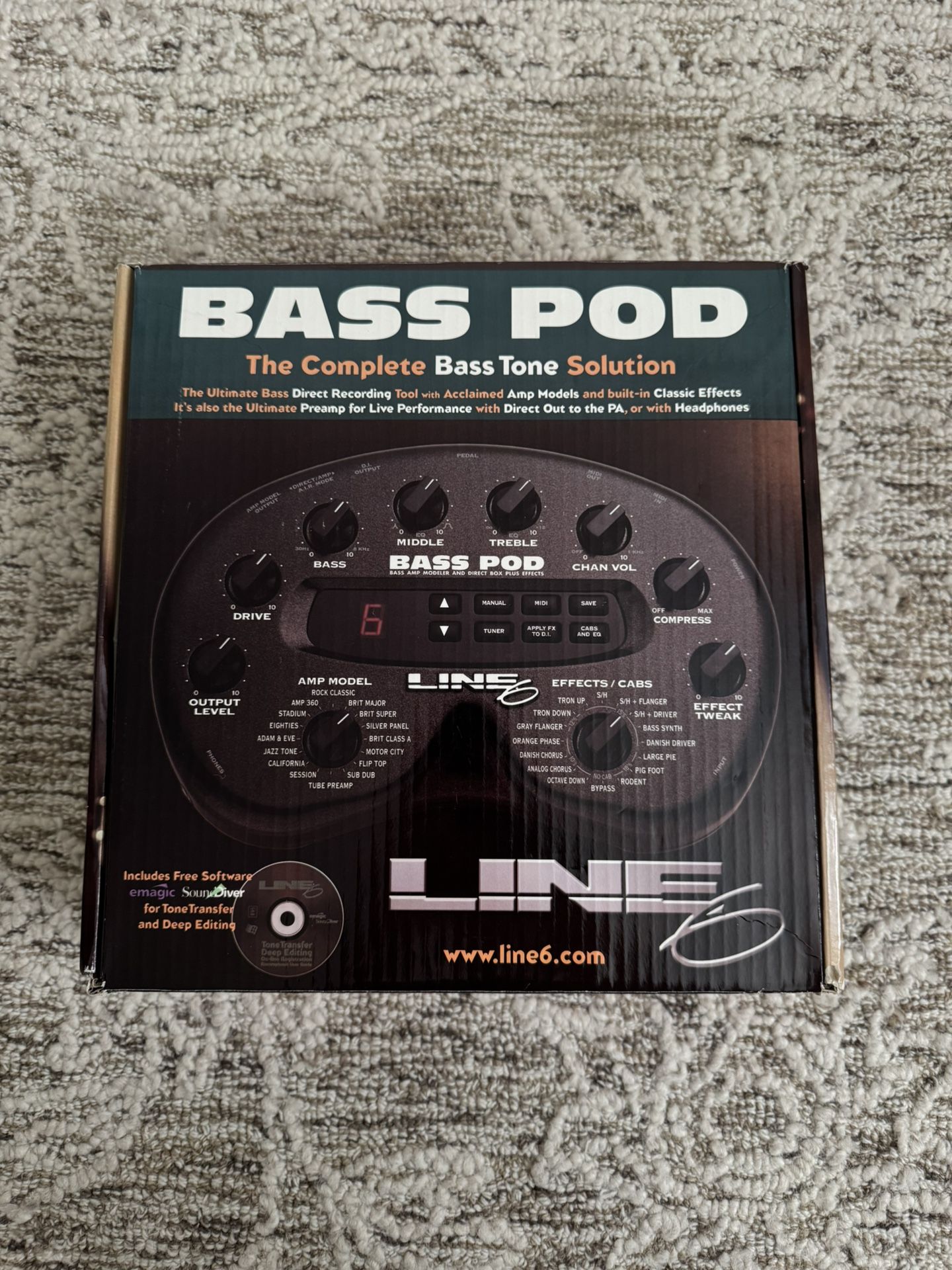 Lime 6 Bass POD